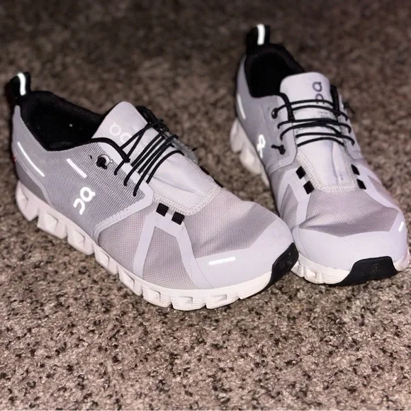 On Running Gray and Black Athletic Shoes with Mesh Upper.  Size 10.5 b5929a07b9140bdae11bf535481aca  main image 4